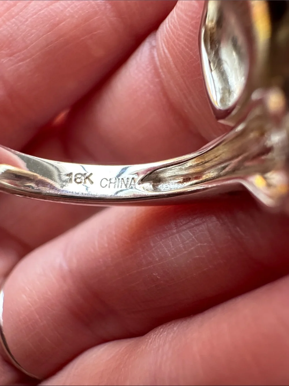 Eric Grossbardt Bypass 18k and Sterling Ring